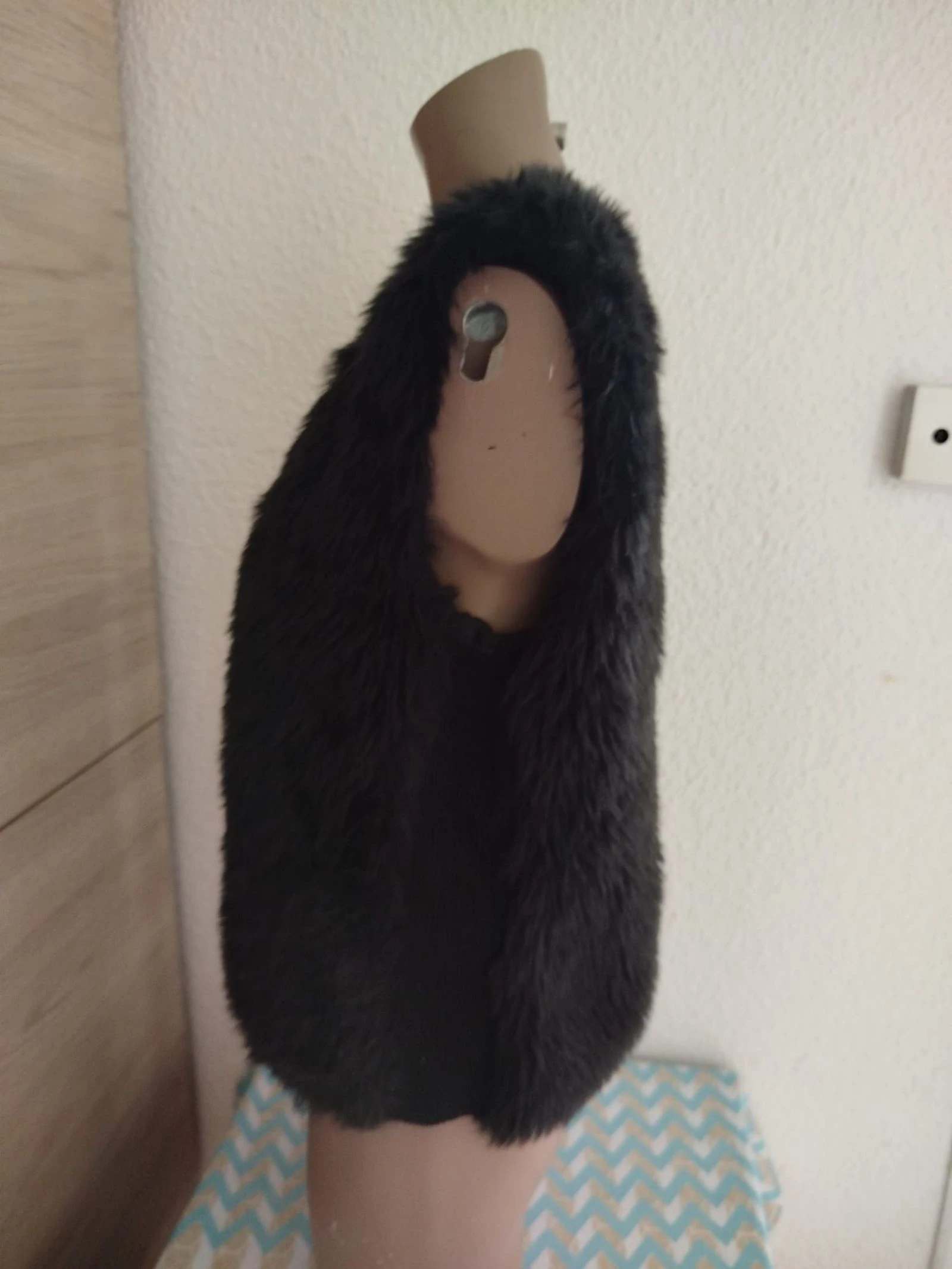 Chaleco peludo zara tamanho 13/14 anos tamanho adulto XL – photo 9